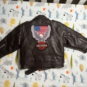 Harley Davidson motor leather jacket size 24M